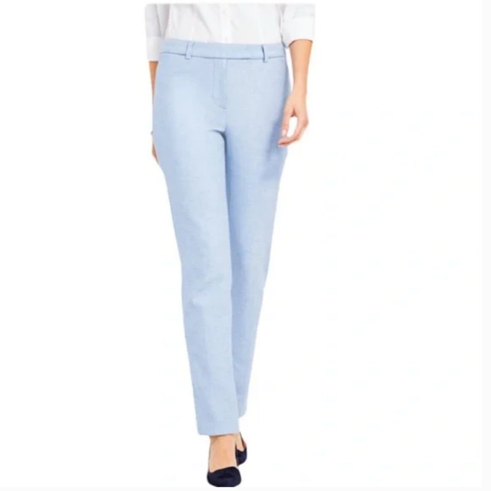 Talbots High Waist Straight Pants